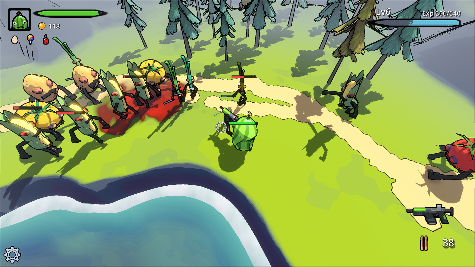 Crazy Fruit Shooter Screenshot 4