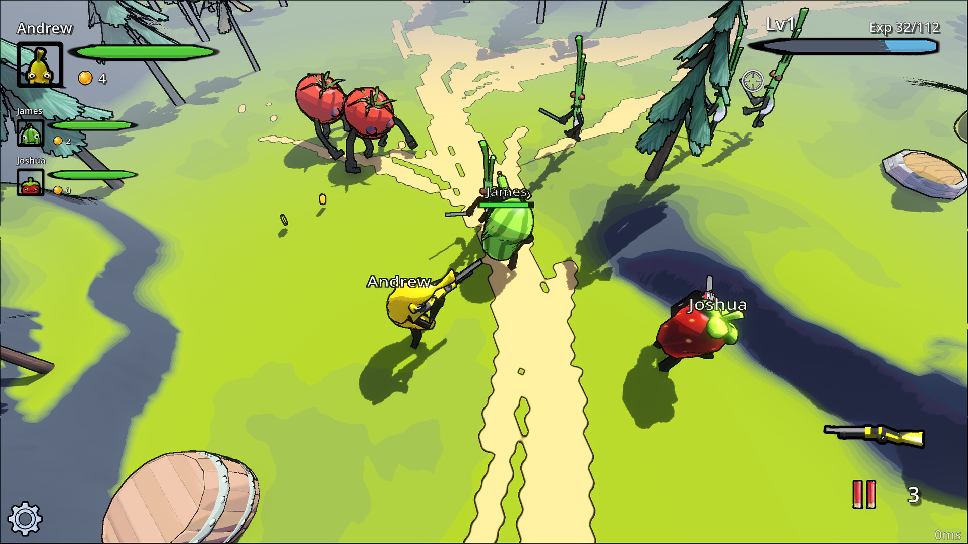 Crazy Fruit Shooter Screenshot 0