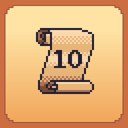 Unlock 10 Encyclopedia entries icon