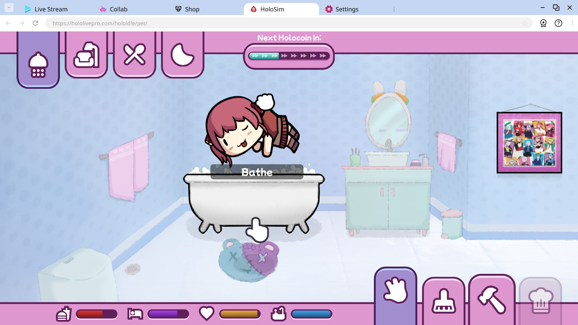 Holoidle Screenshot 1