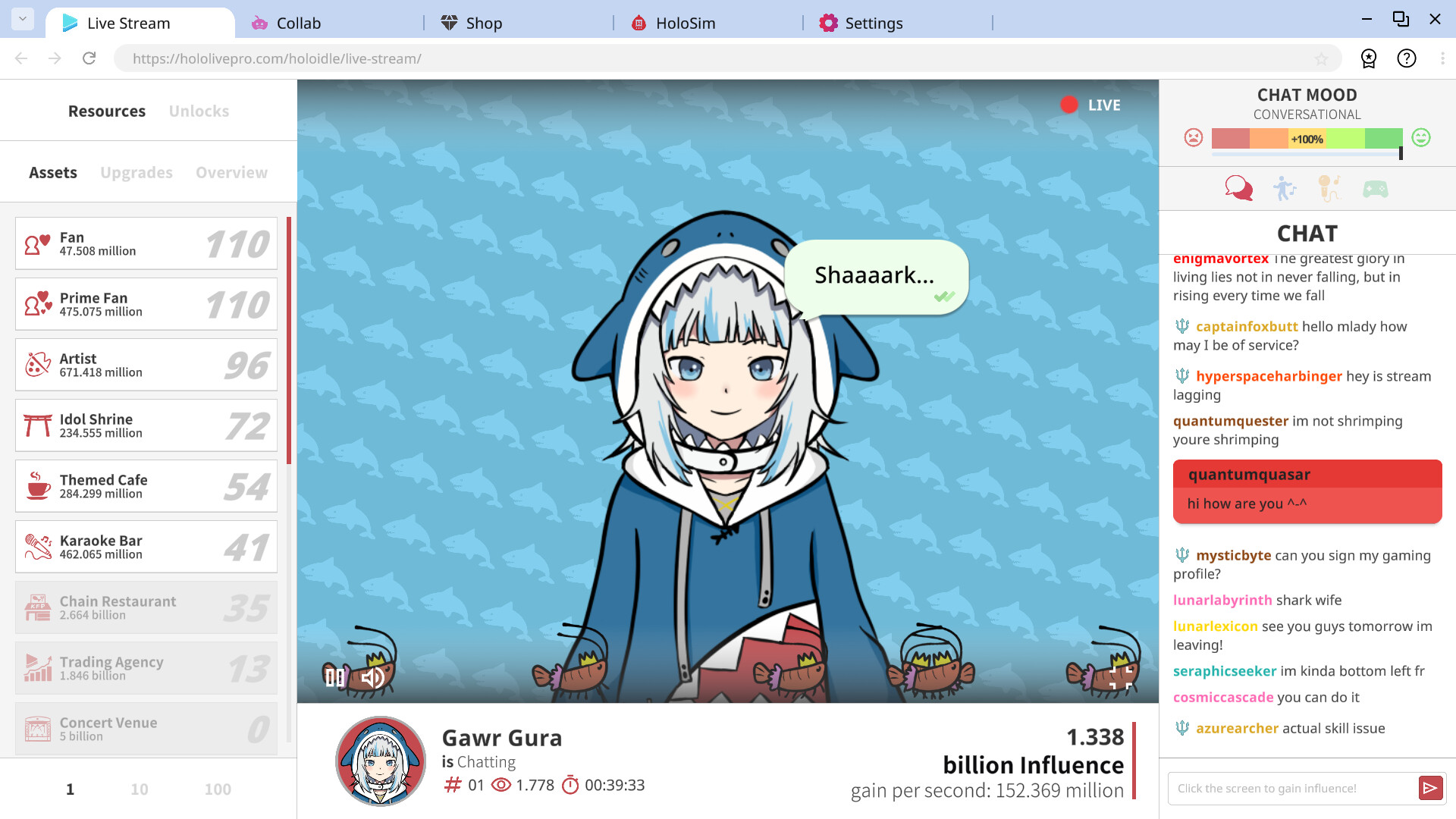 Holoidle Screenshot 3