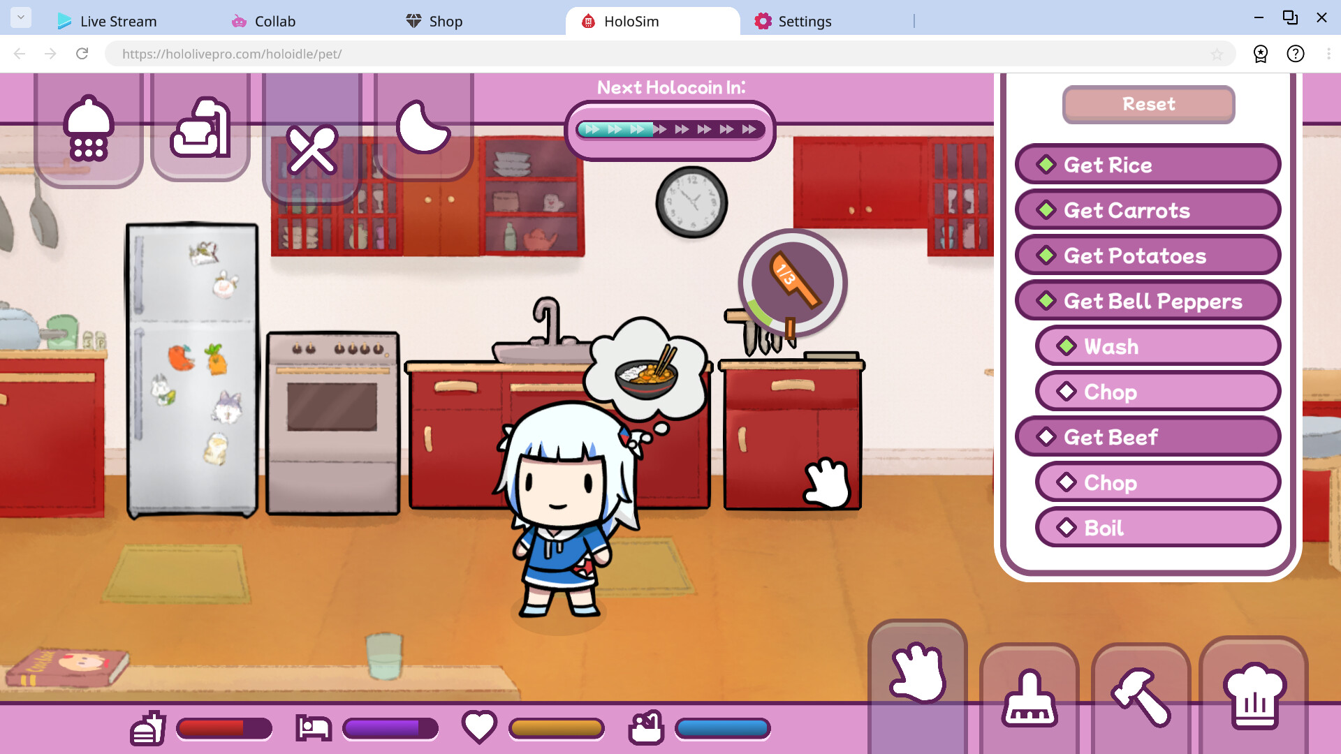 Holoidle Screenshot 4