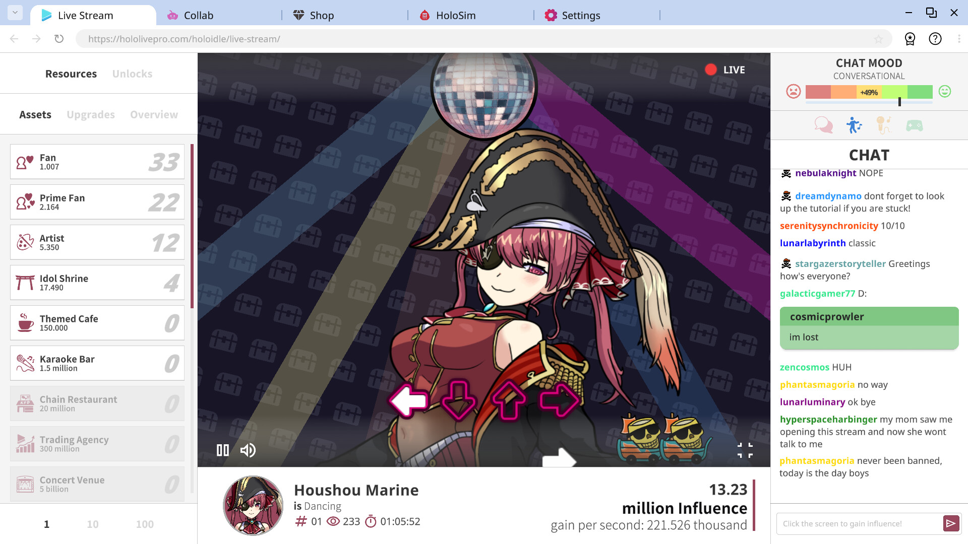 Holoidle Screenshot 0