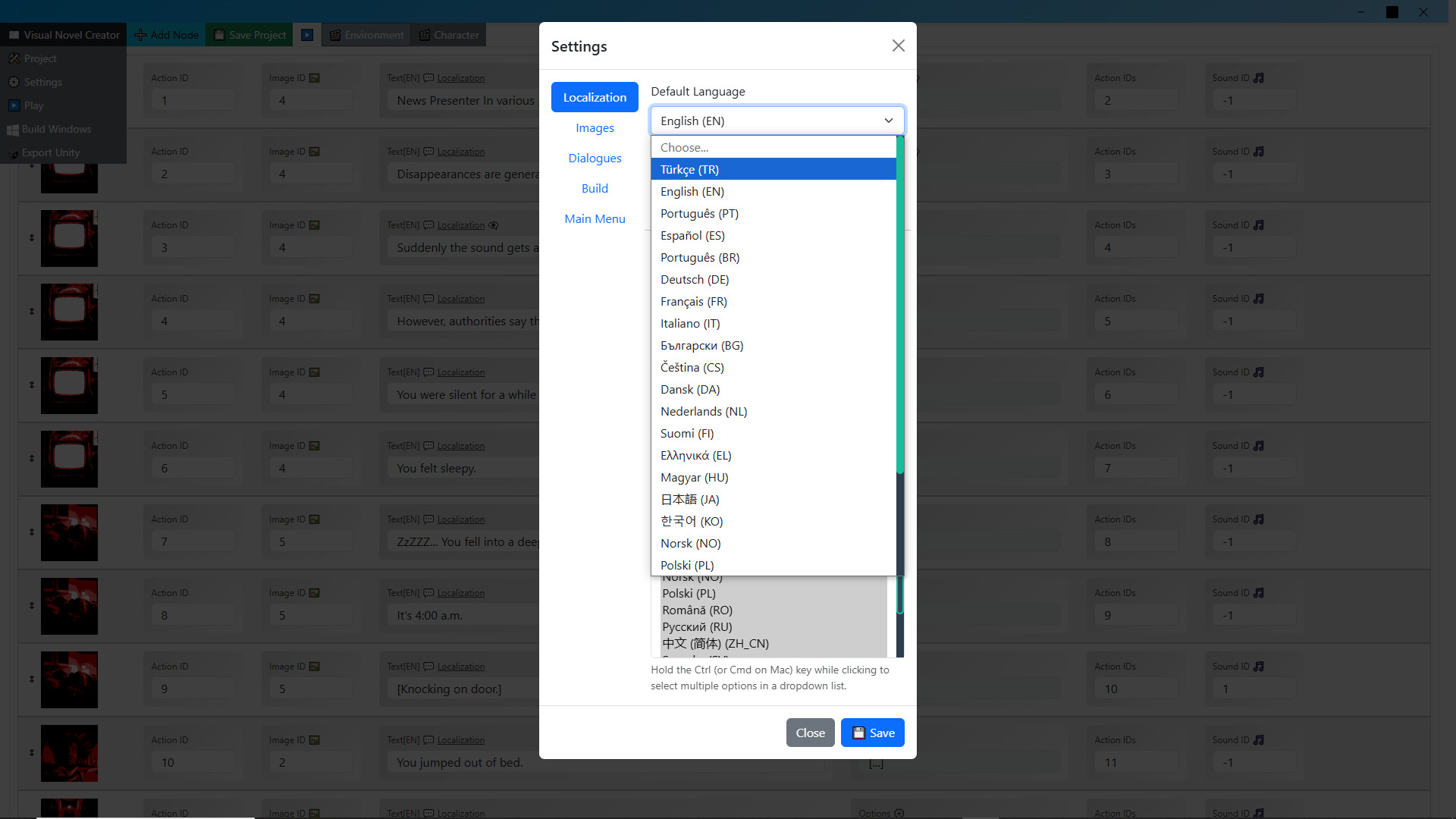 Visual Novel Workshop Screenshot 4