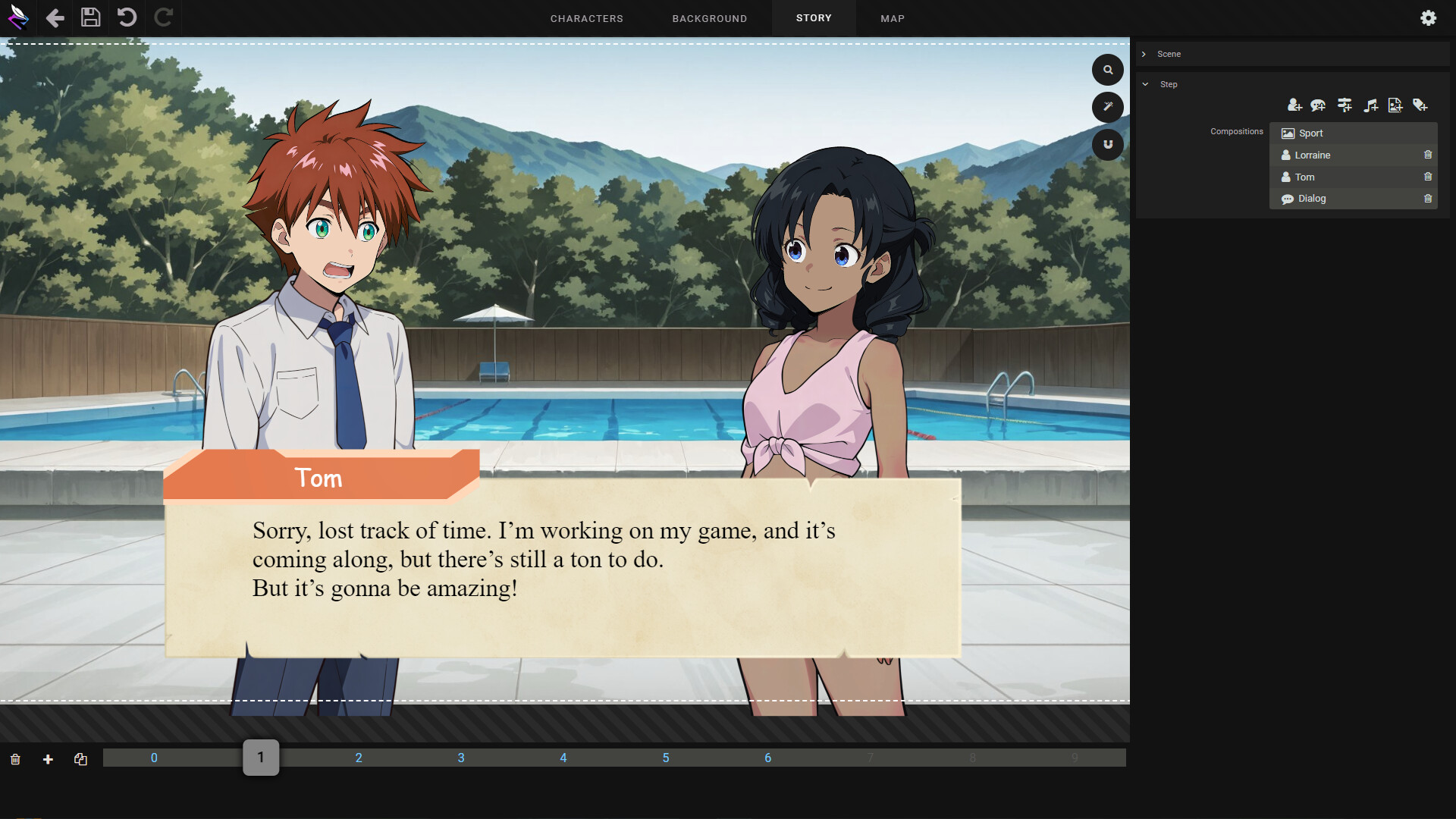NovelStudio Screenshot 4