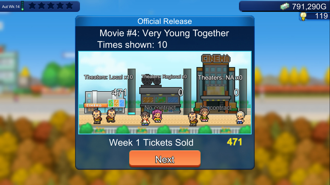 Silver Screen Story Screenshot 2