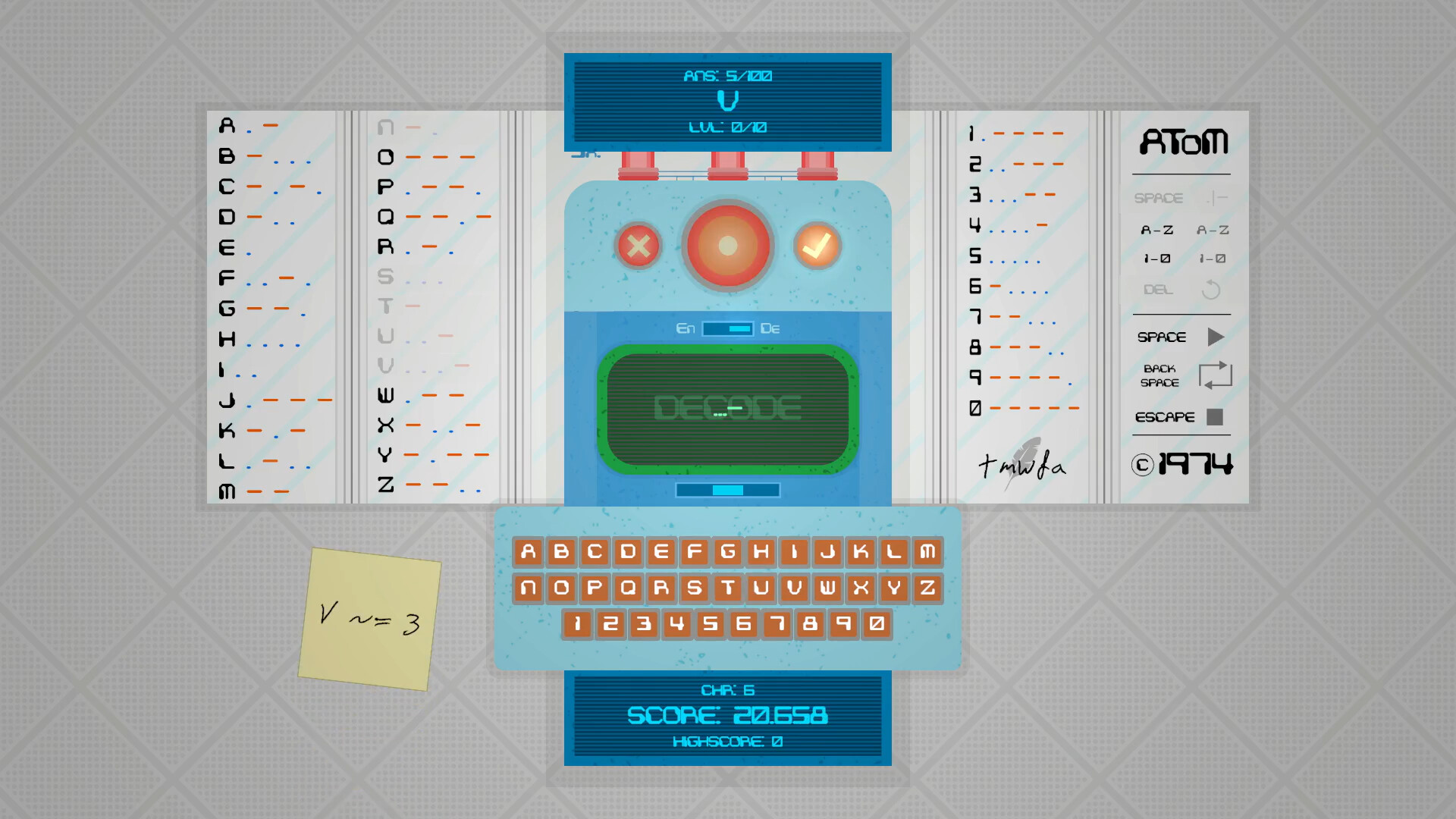 AToM - 1974 Screenshot 7