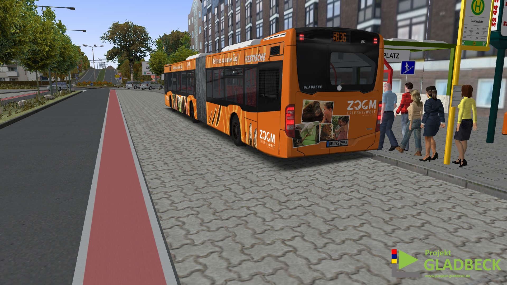 OMSI 2 Add-On Projekt Gladbeck Screenshot 14