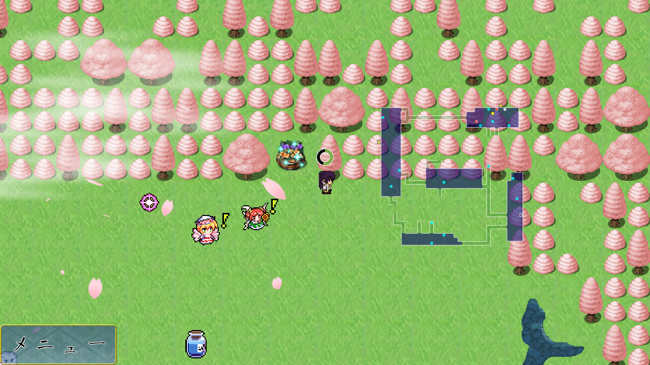 東方翠神廻廊 〜 Faith in the Goddess of Suwa. Screenshot 2