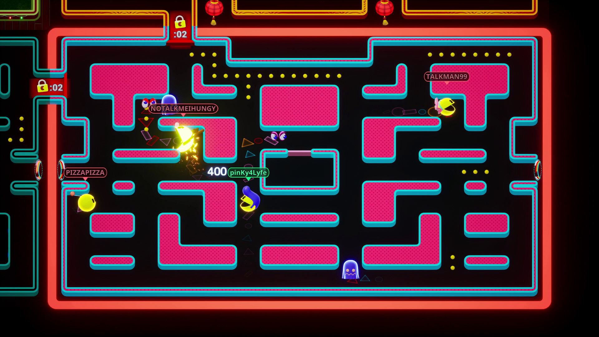PAC-MAN Mega Tunnel Battle: Chomp Champs Screenshot 1