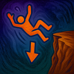 Flight school dropout icon