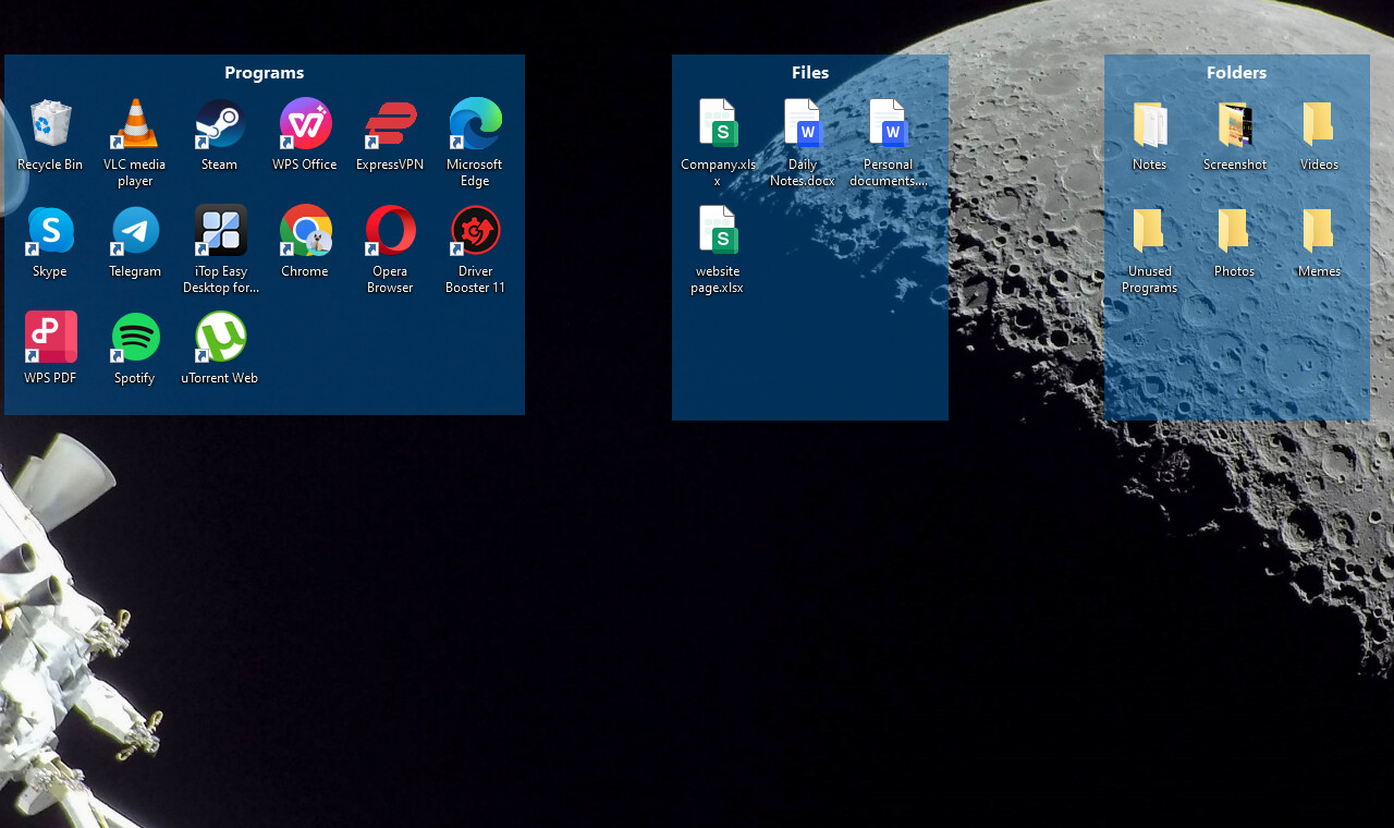 iTop Easy Desktop Screenshot 1