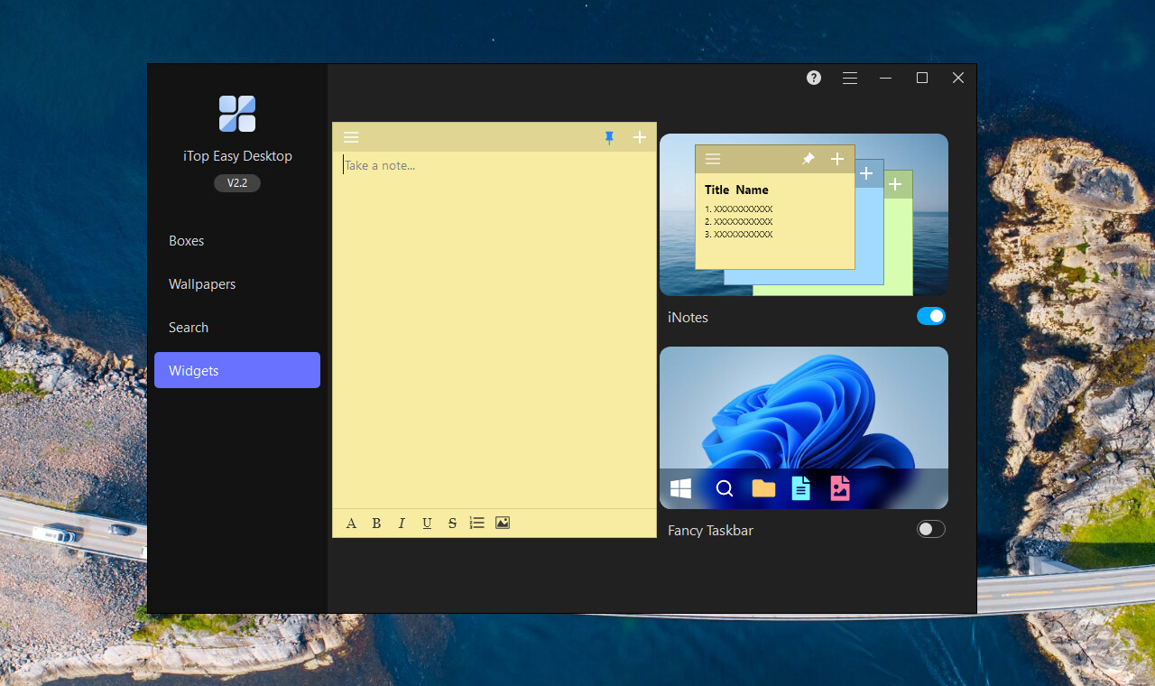 iTop Easy Desktop Screenshot 5
