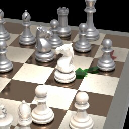 Attack a minor piece icon