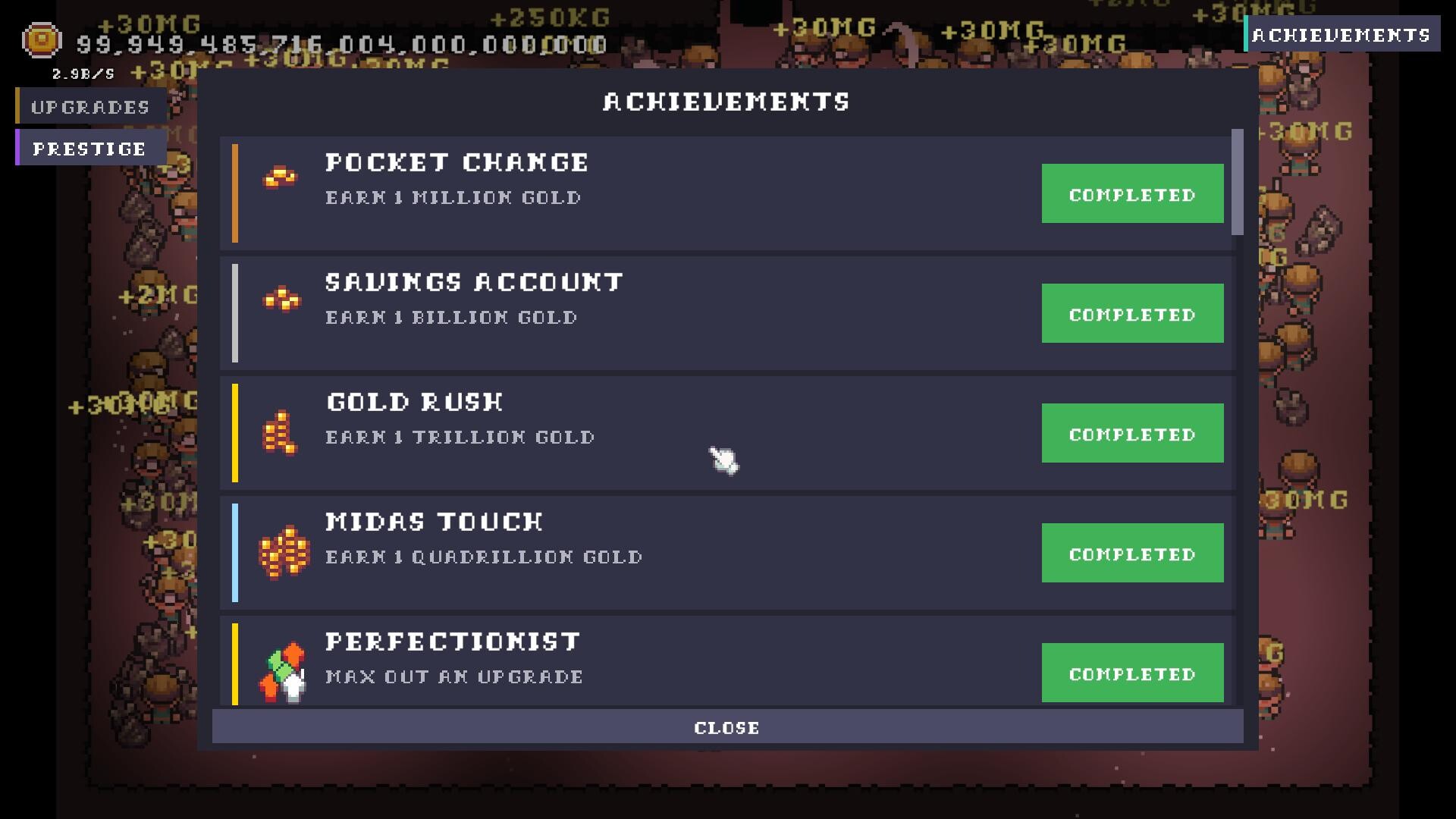 Minecremental Screenshot 2