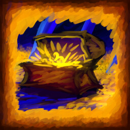 Treasure Cloud (Gold) icon