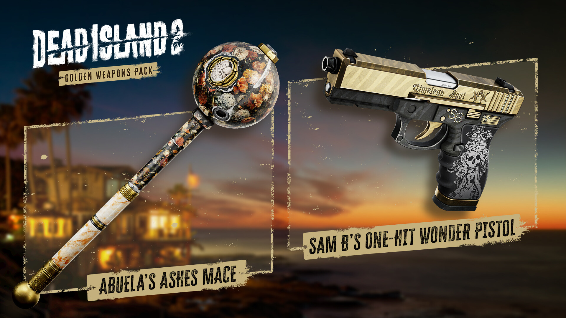 Dead Island 2 - Golden Weapons Pack Screenshot 0