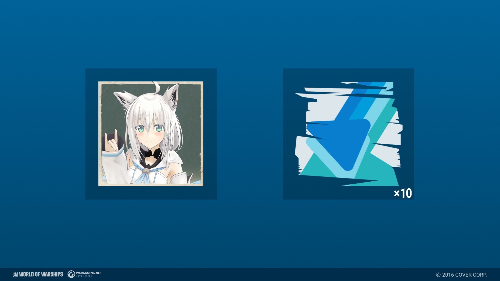 World of Warships — hololive production Commander: Shirakami Fubuki Screenshot 0