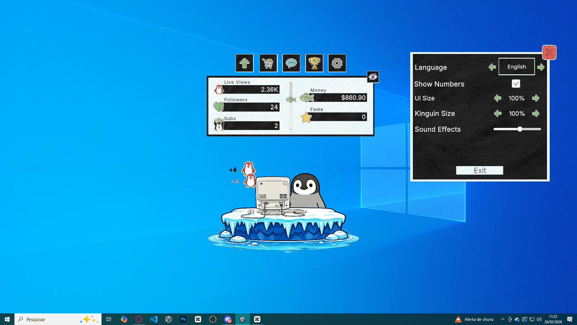 Kinguin: Become a Streaming Legend Screenshot 1