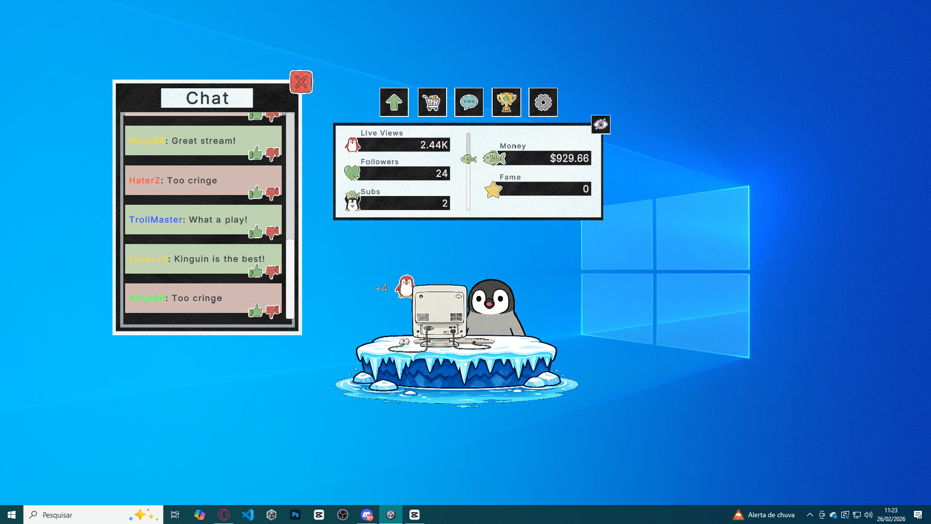 Kinguin: Become a Streaming Legend Screenshot 3