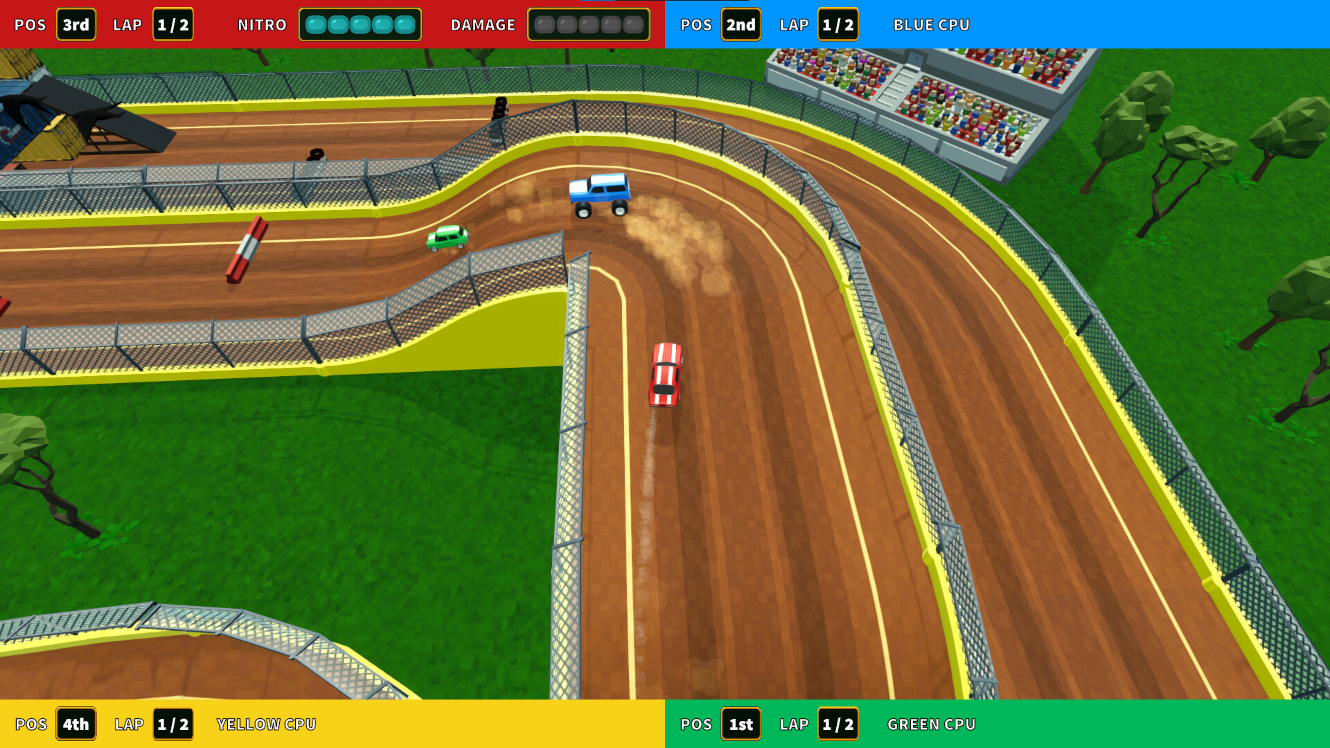 Grizzly Cup Turbo Challenge '92 Screenshot 0