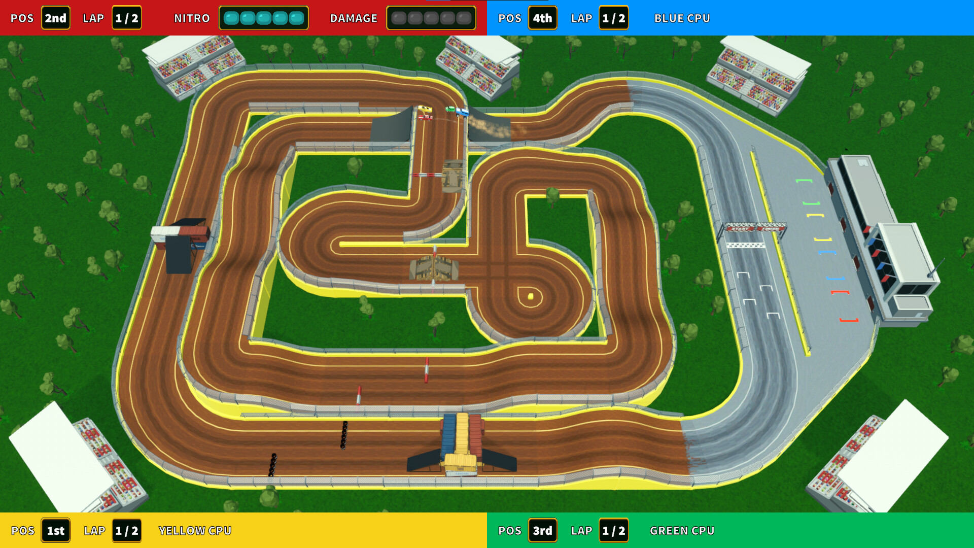 Grizzly Cup Turbo Challenge '92 Screenshot 1