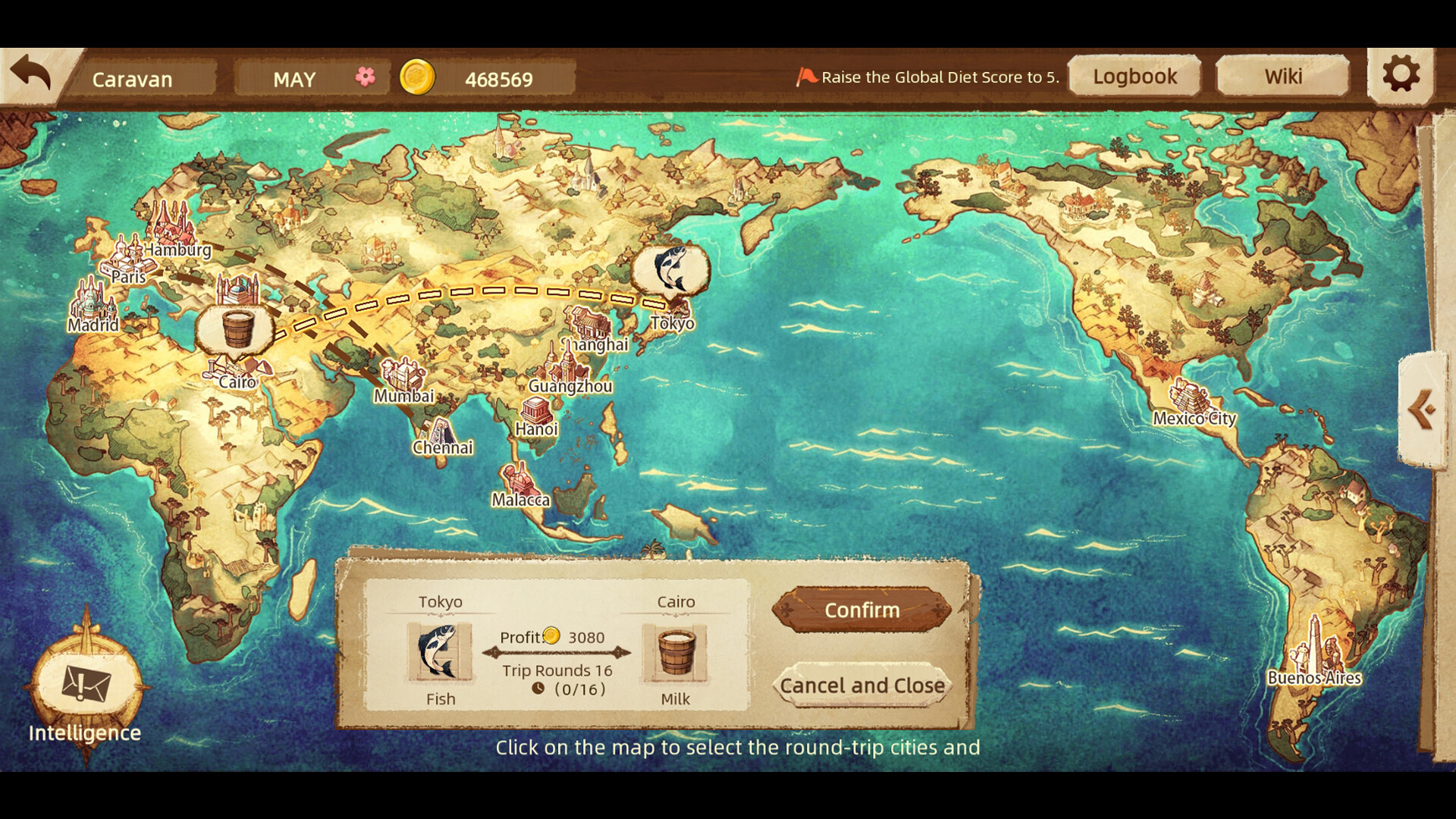 The Road To Harvest: Food From Across The Ocean Screenshot 1