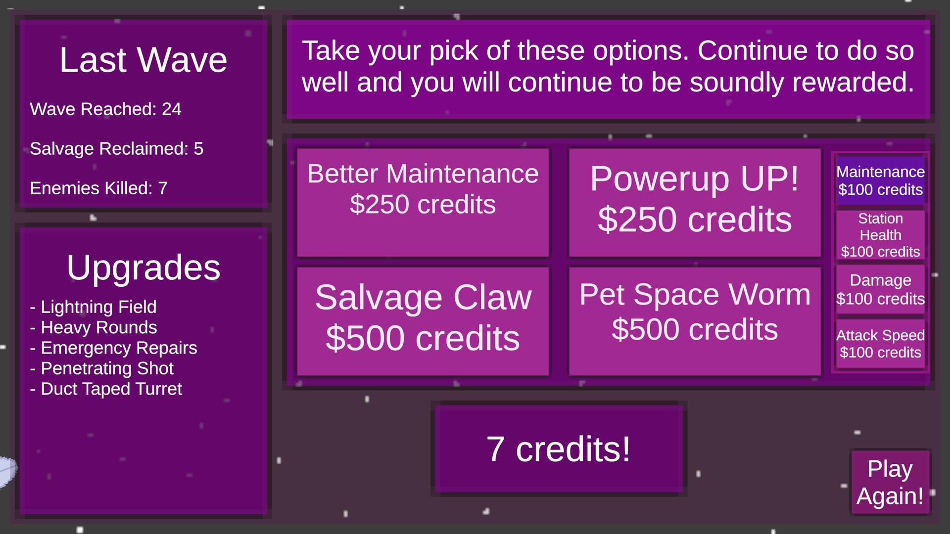 Space Force Bargain Bin Screenshot 5