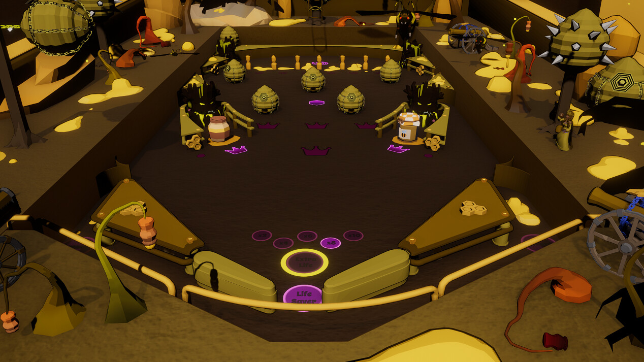 Roxy Raccoon's Pinball Panic Screenshot 3