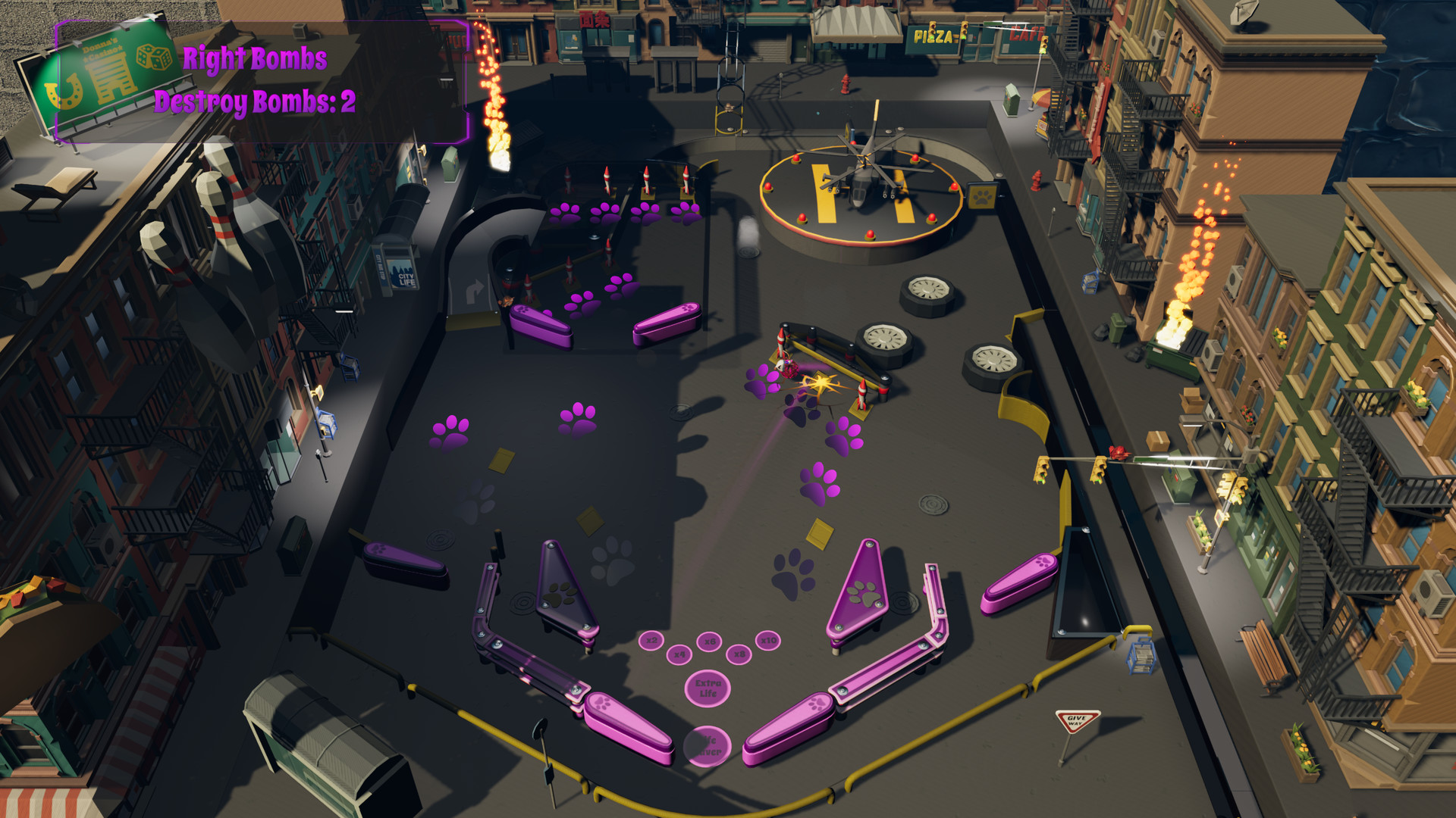 Roxy Raccoon's Pinball Panic Screenshot 1