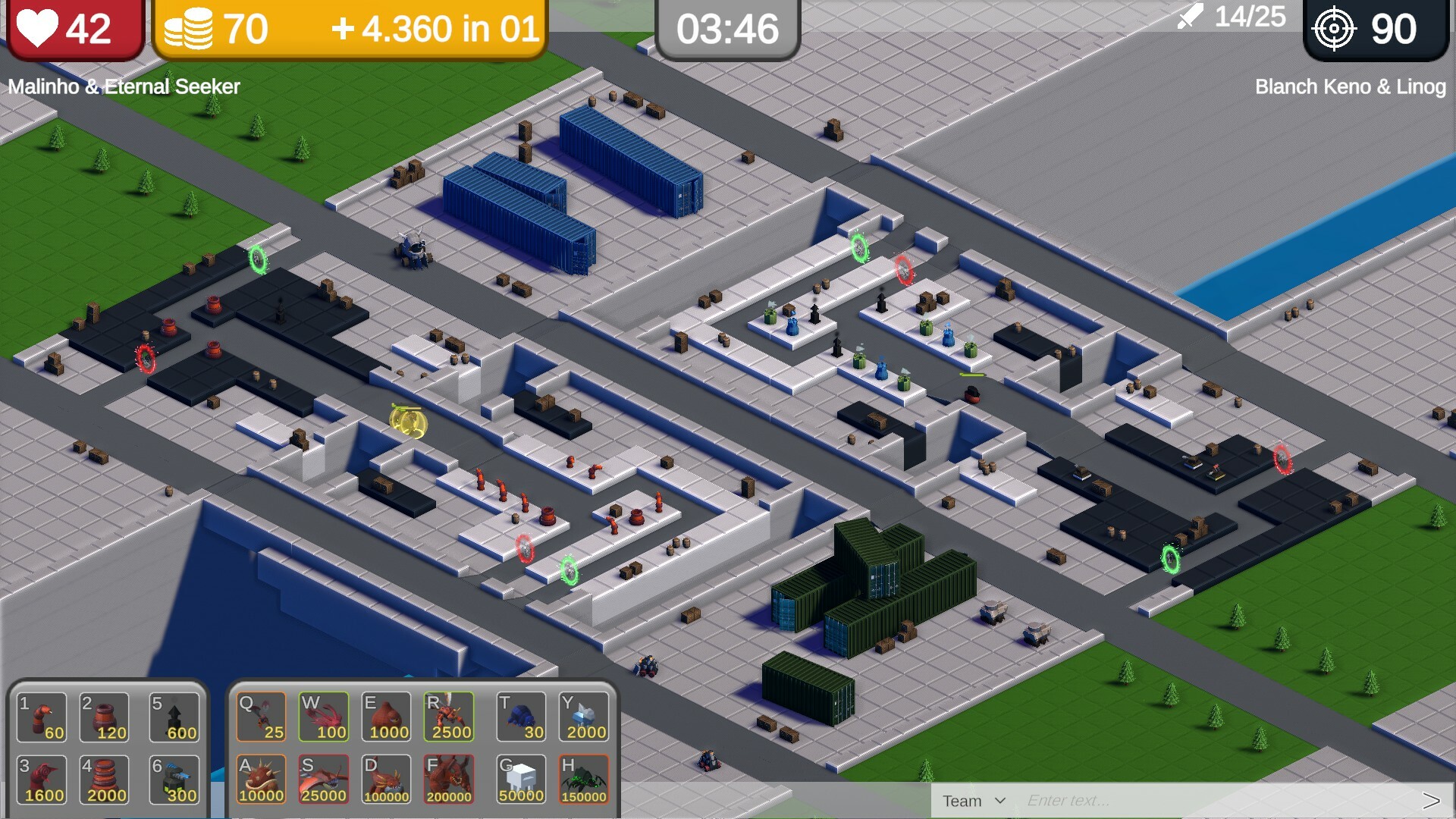 Invaders Tower Defense Online Screenshot 0