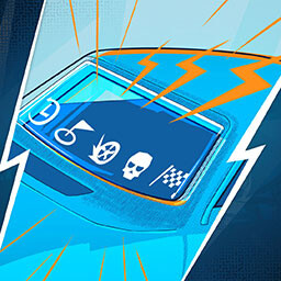 Versatile riding icon