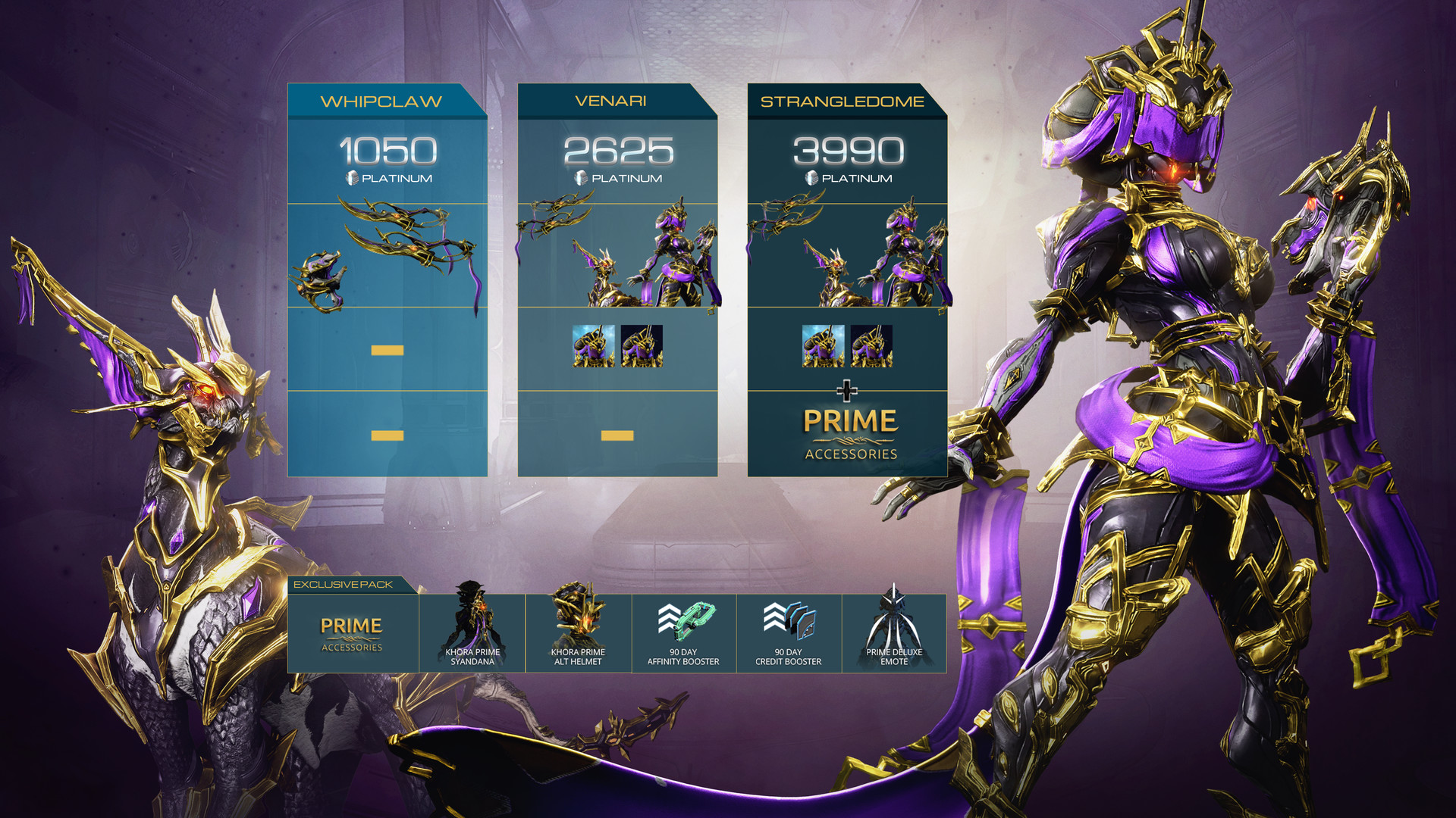 Warframe: Khora Prime Access - Venari Pack Screenshot 3