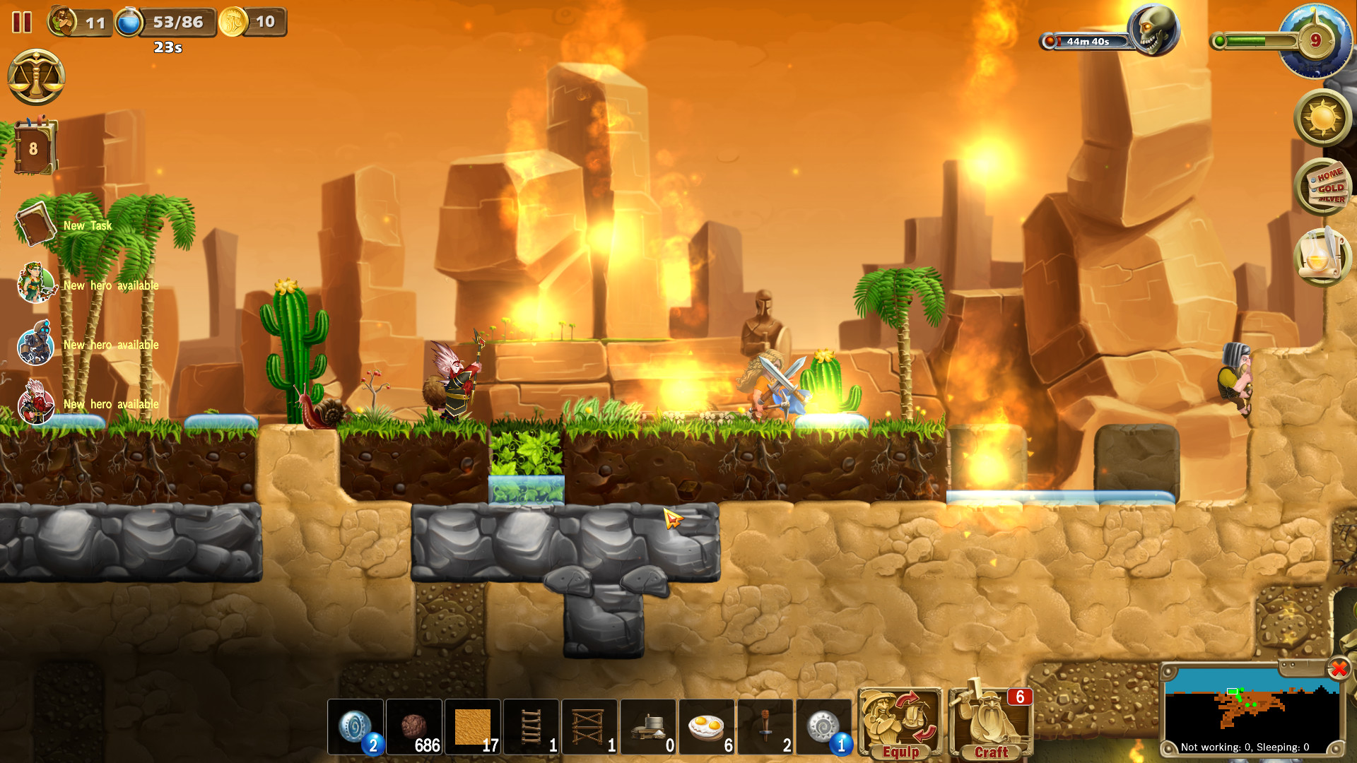 Craft The World - Heroes Screenshot 3