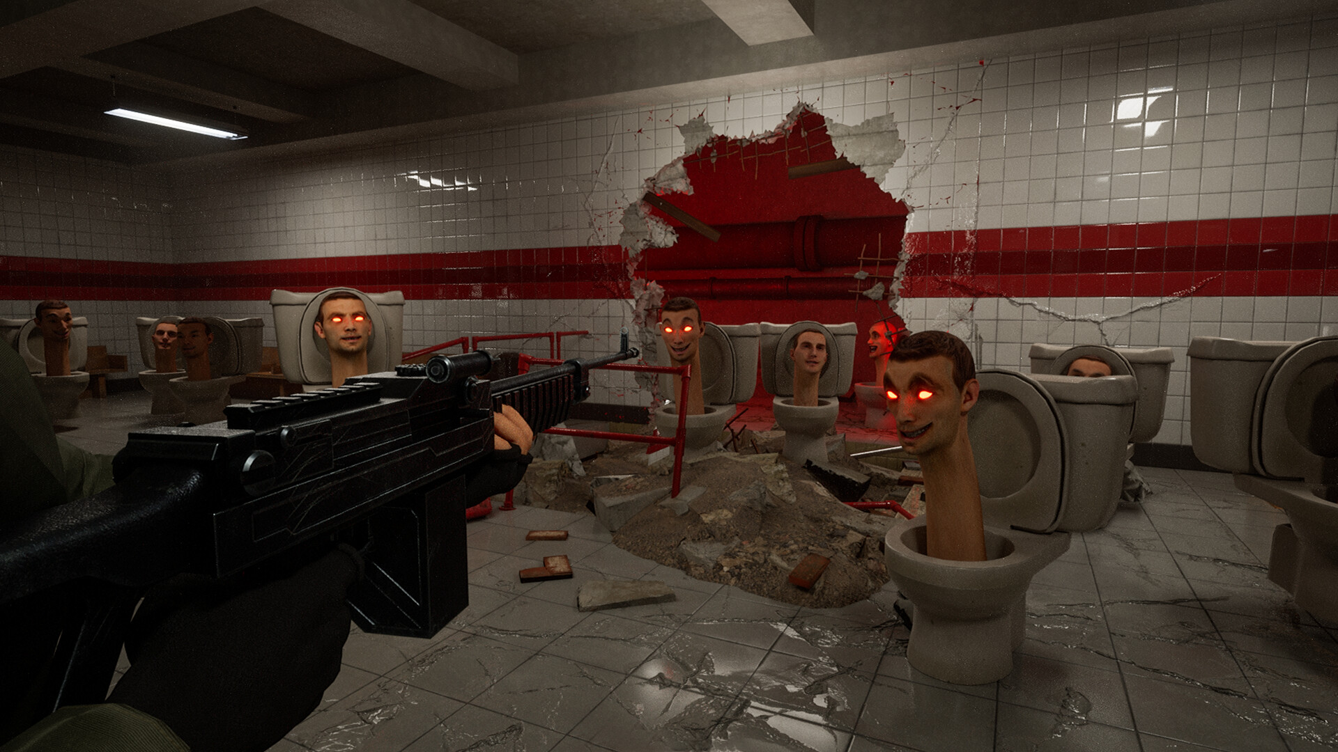 Skibidi Toilets: Invasion Screenshot 5