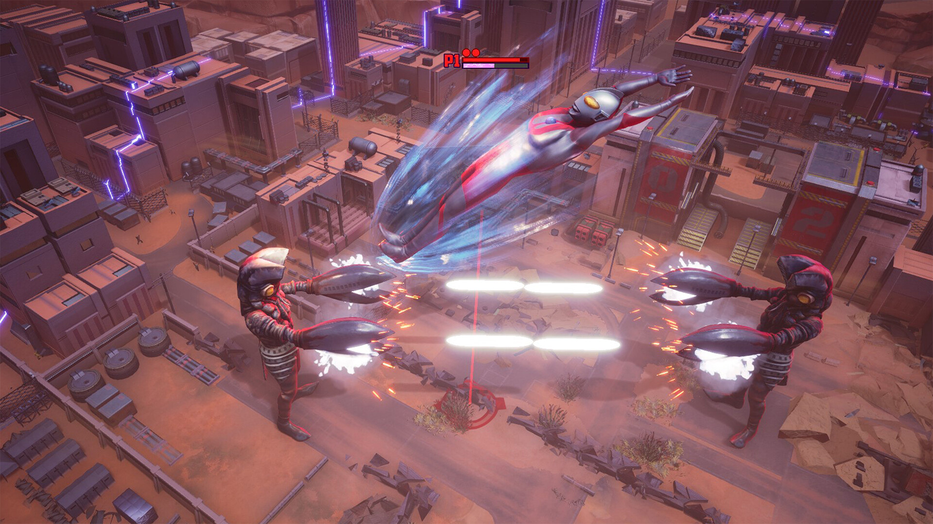 GigaBash - Ultraman 4 Characters Pack Screenshot 4