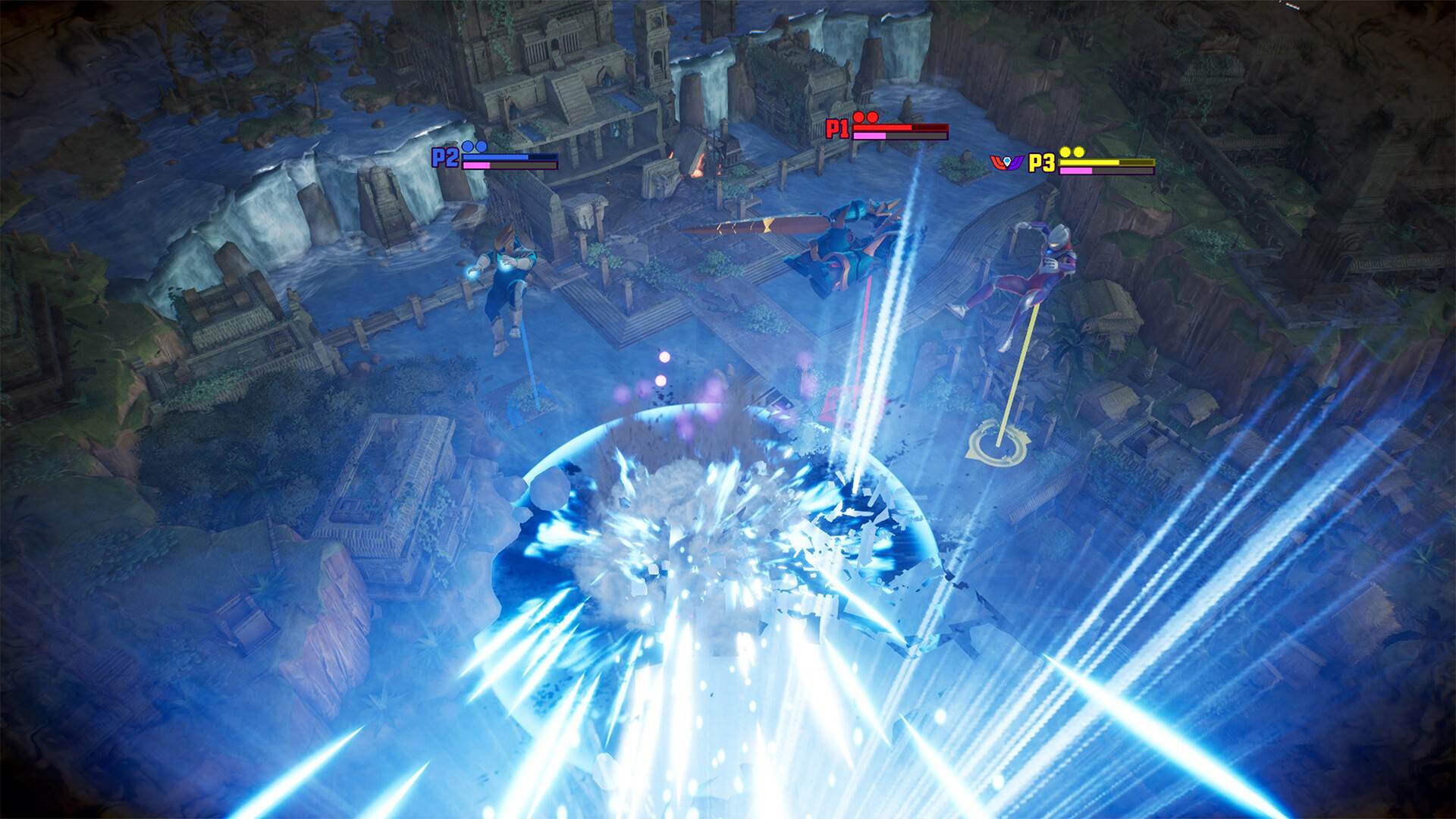 GigaBash - Ultraman 4 Characters Pack Screenshot 5