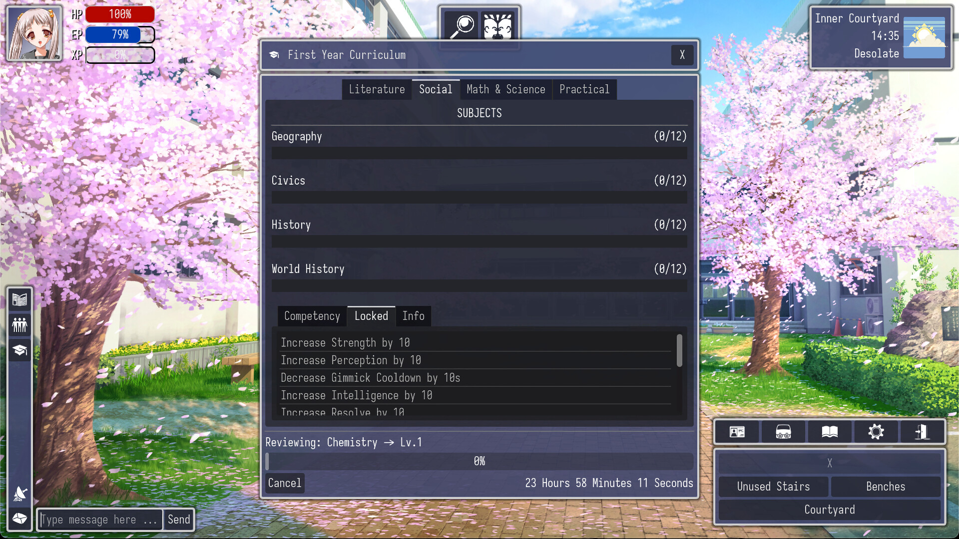 Sentou Gakuen: Revival Screenshot 2