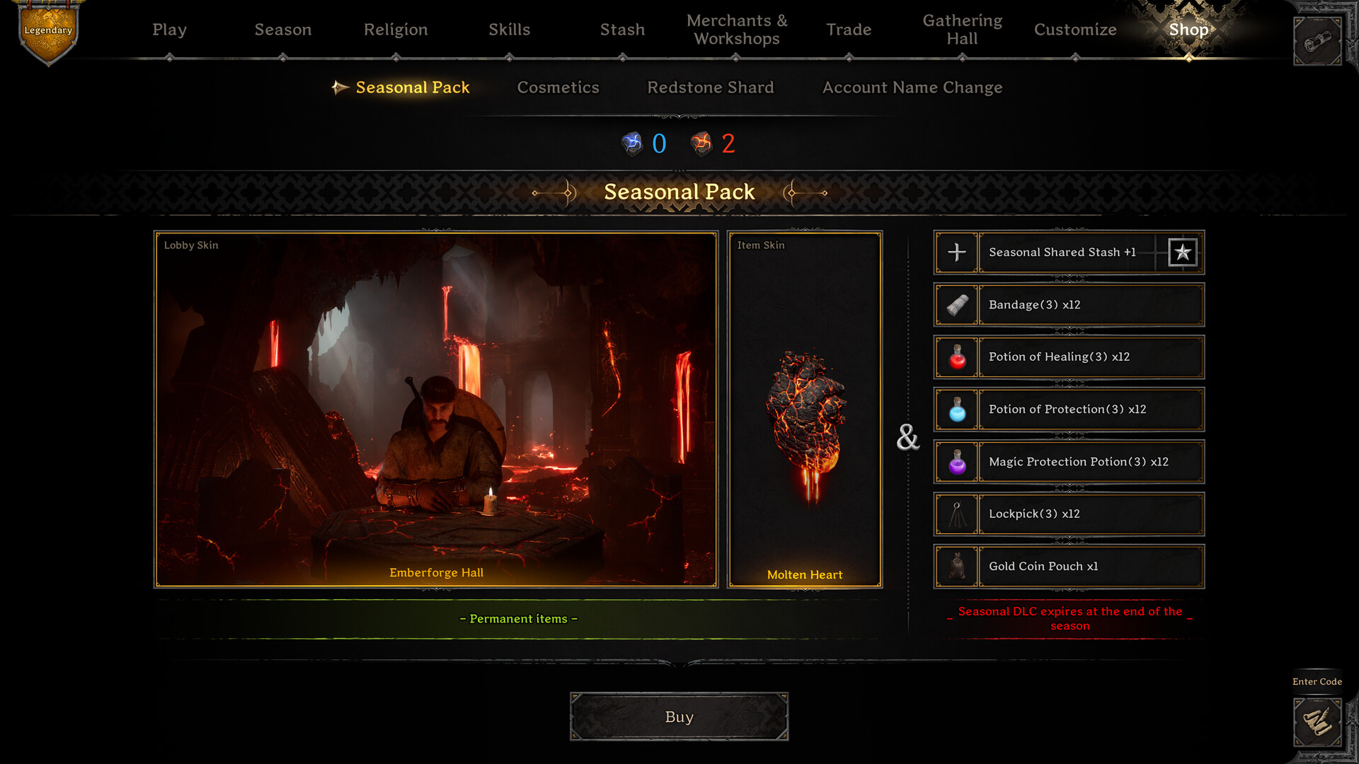 Dark and Darker - EA#8 Seasonal Pack Screenshot 0