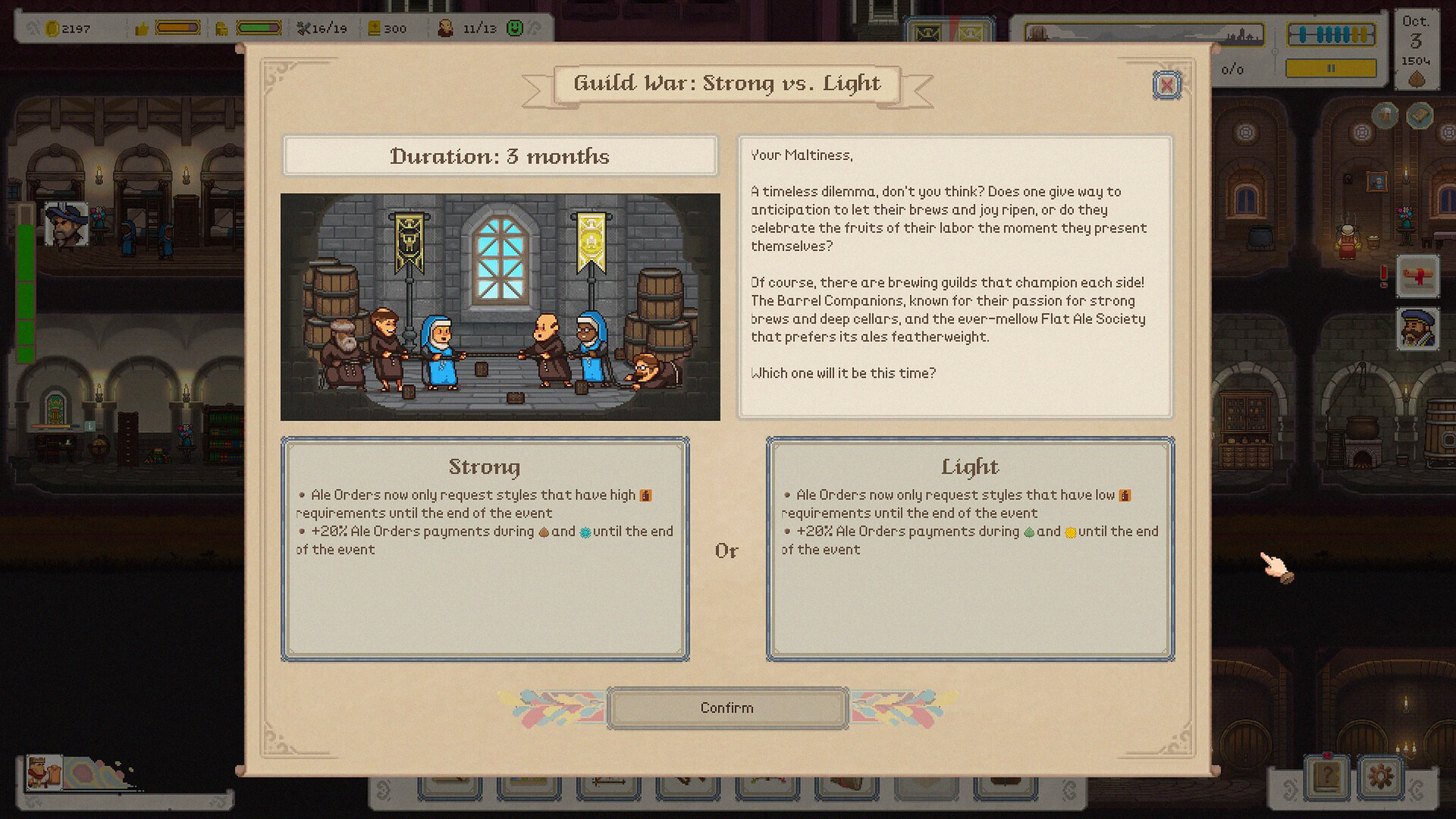 Ale Abbey - Monastery Brewery Tycoon Screenshot 5