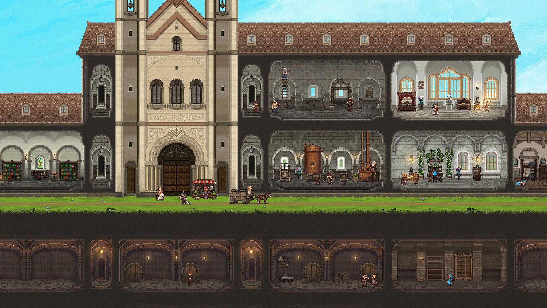 Ale Abbey - Monastery Brewery Tycoon Screenshot 0