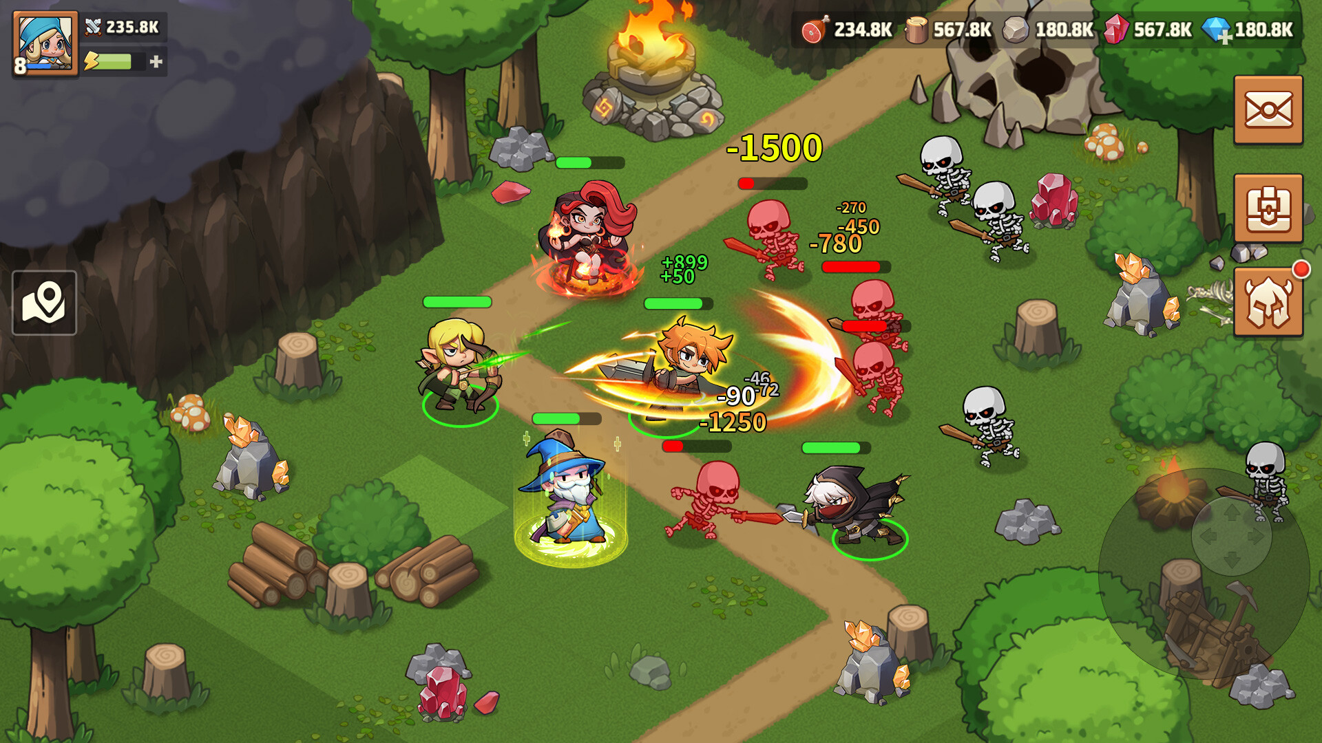 Top Heroes Screenshot 0