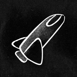 The beginning of the space age icon