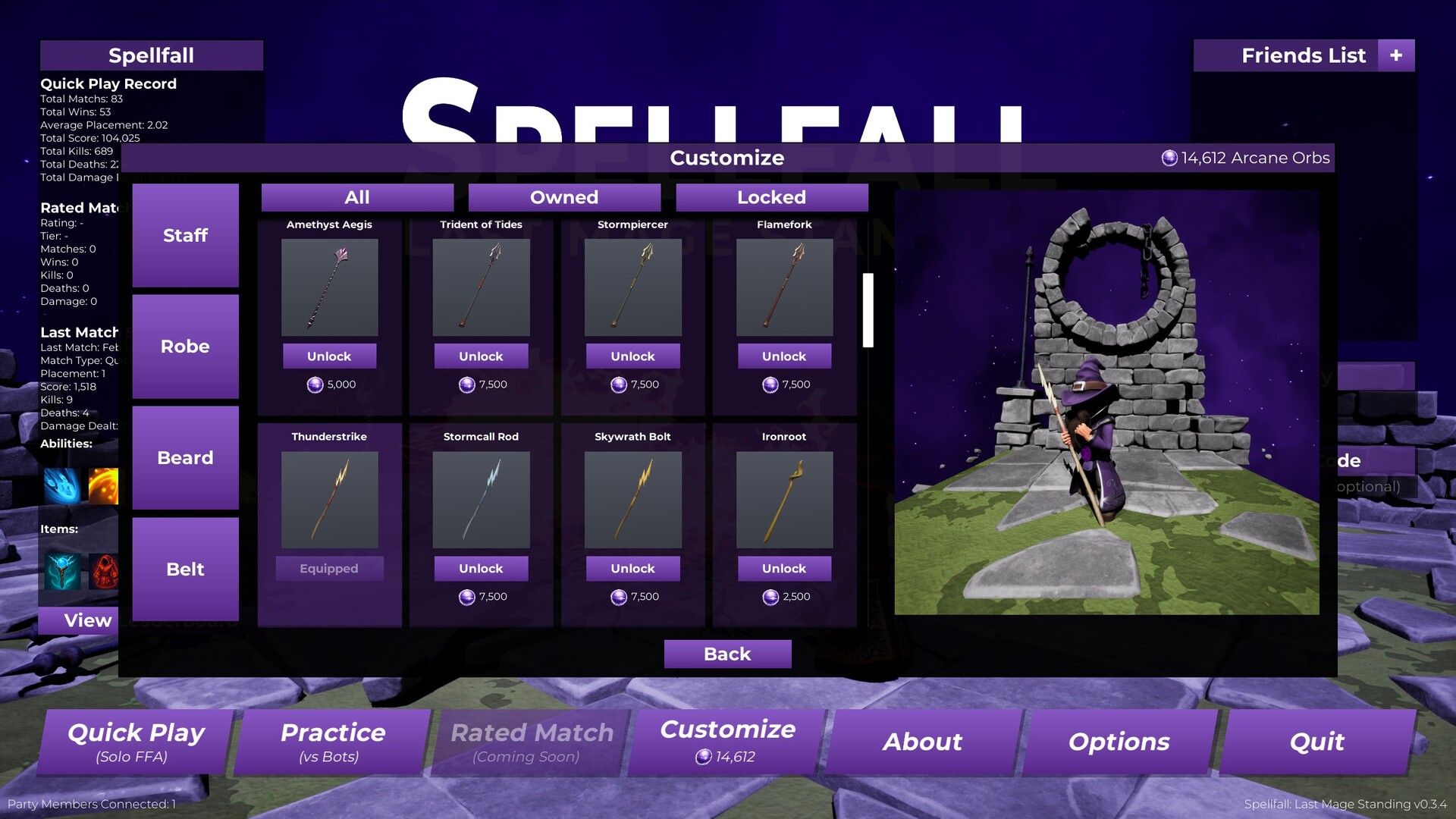 Spellfall: Last Mage Standing Screenshot 5