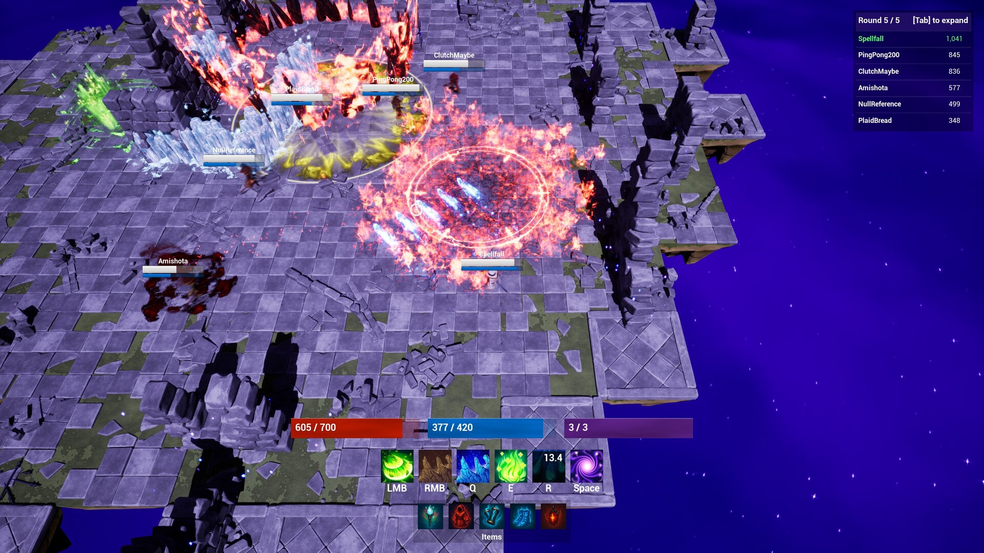 Spellfall: Last Mage Standing Screenshot 0