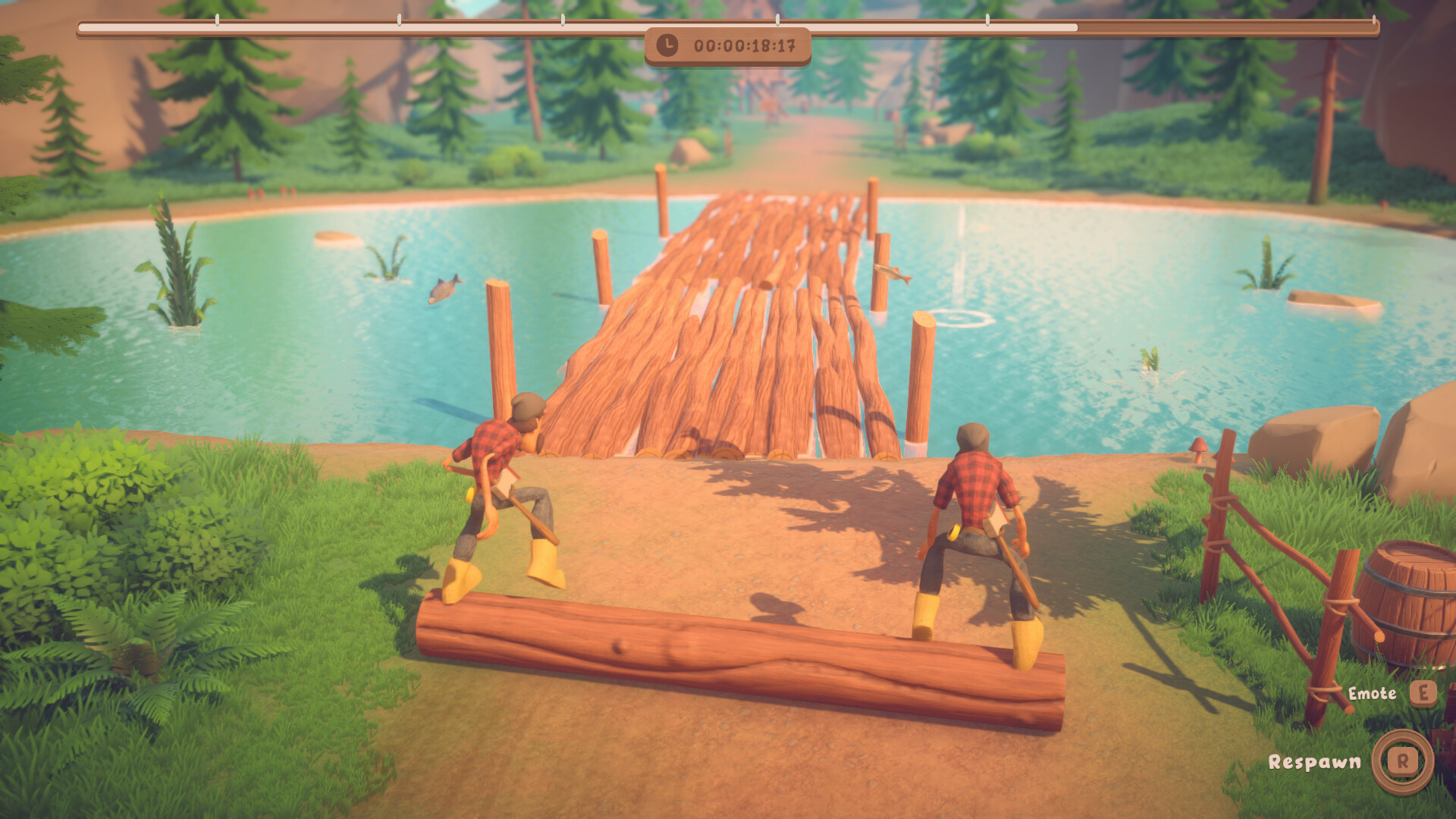 Log Riders Demo Screenshot 2