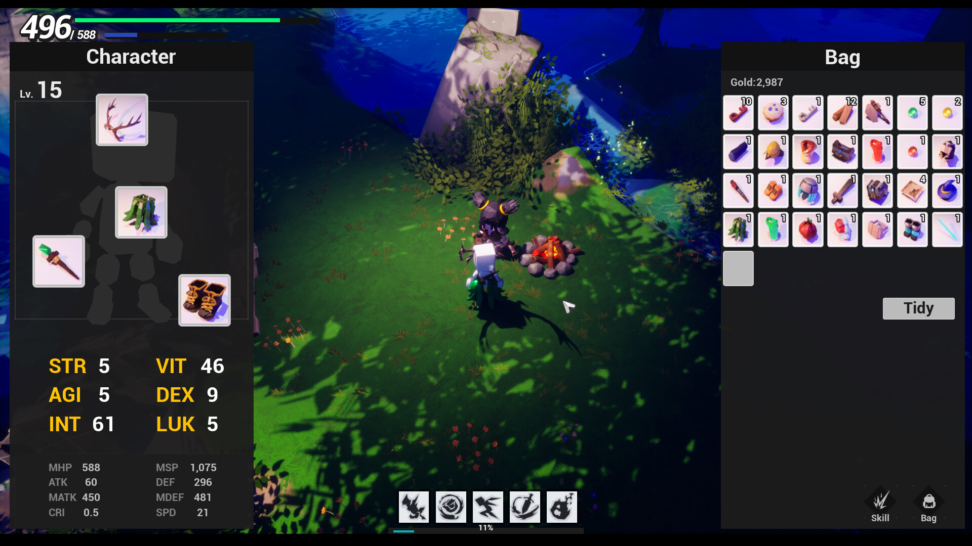 法蒂尼亚的传说 The Legend of Fatinha Screenshot 0