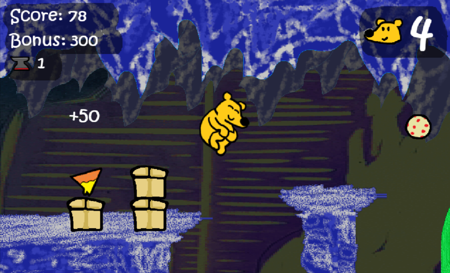Winnie-the-Pooh Hops for Honey Screenshot 1