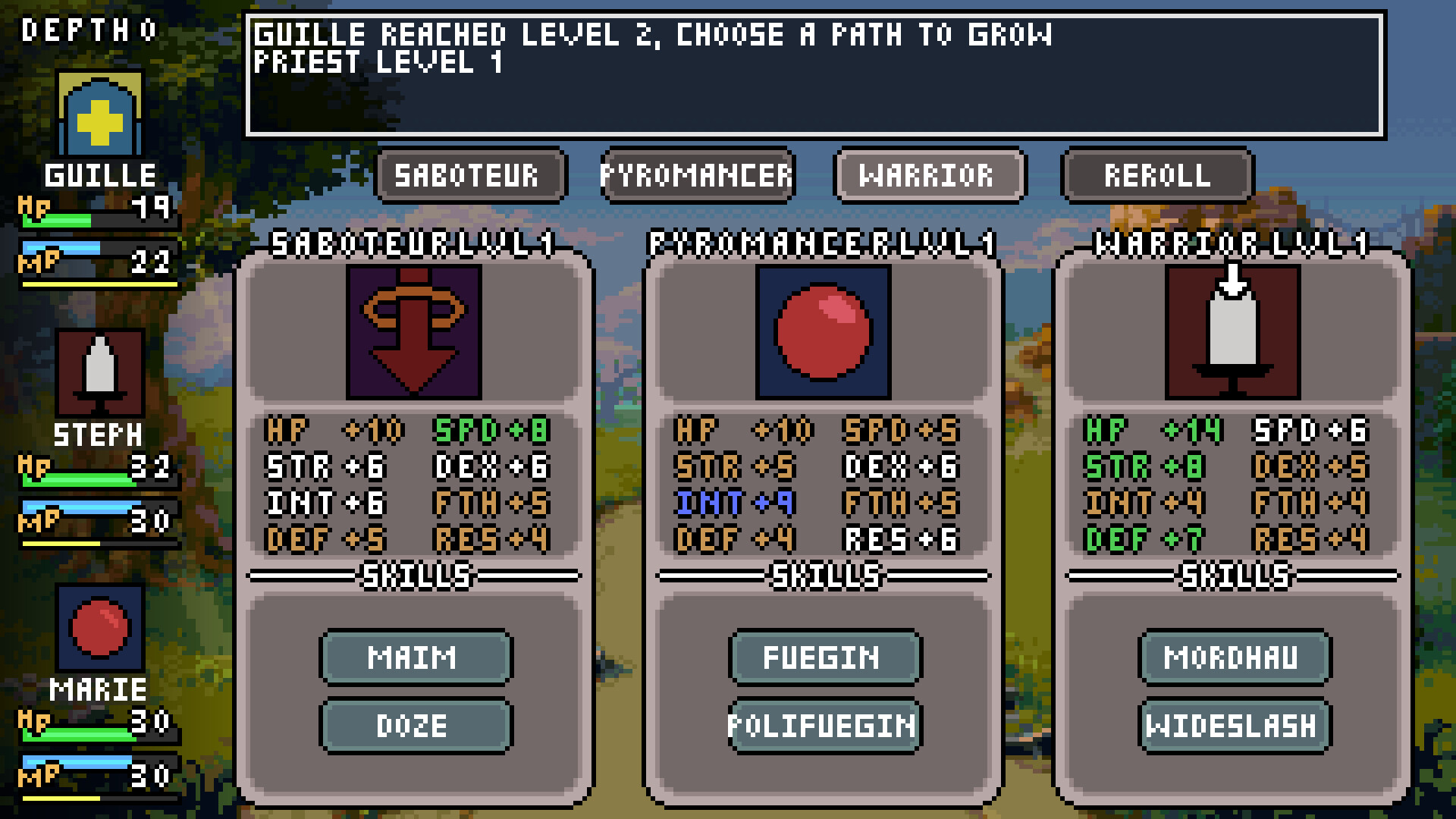 Depths of Faveg Screenshot 1