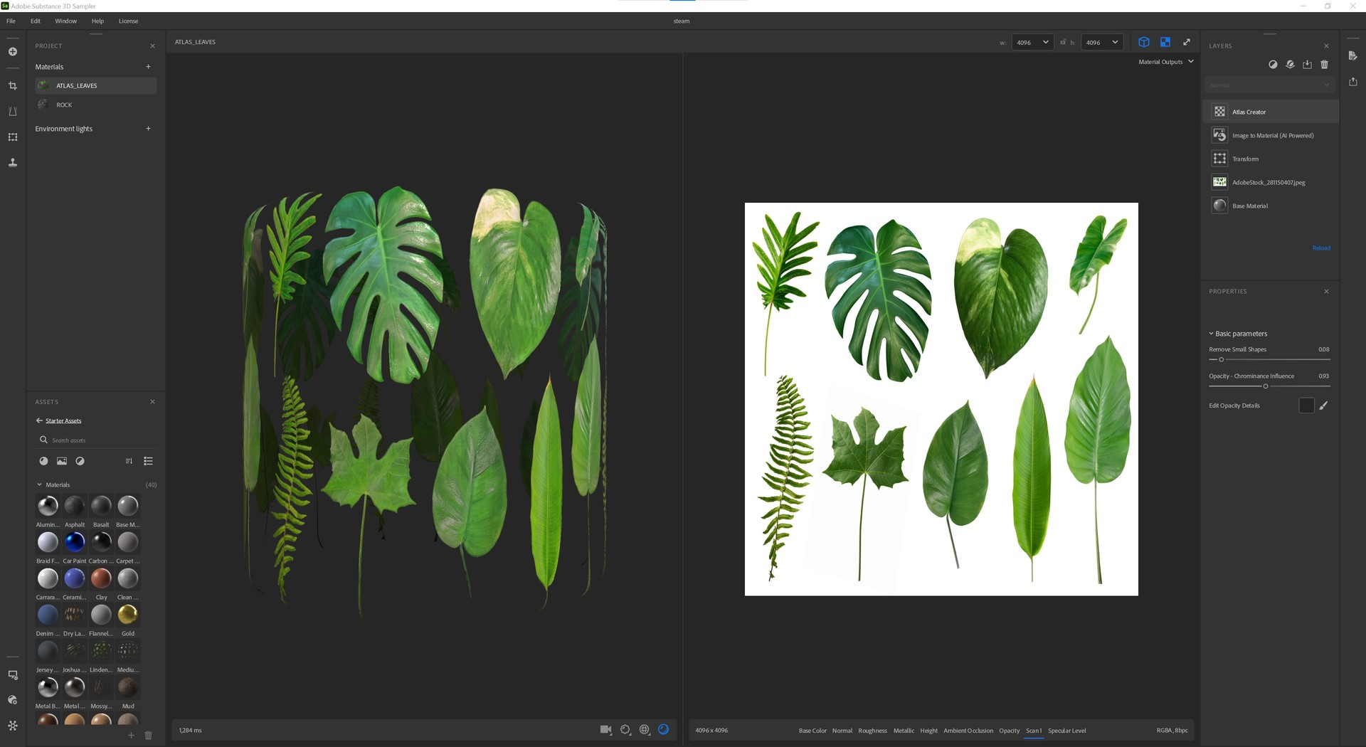 Substance 3D Sampler 2022 Screenshot 1